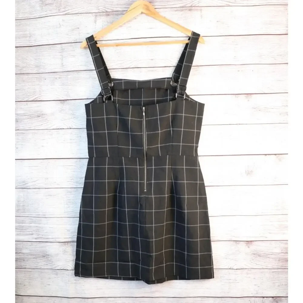 Kingston Grey Large Black Plaid Dress - Picture 2 of 7